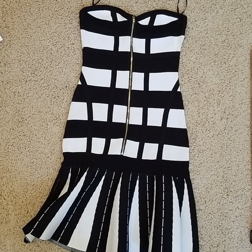 Bebe Strapless Stretchy Dress